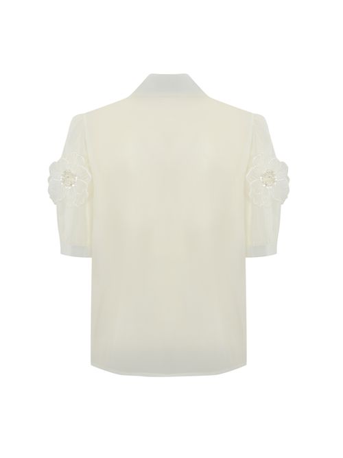 Camicia Scerni in tulle Bianco ODI ODI | SCERNI 250S5BIANCO